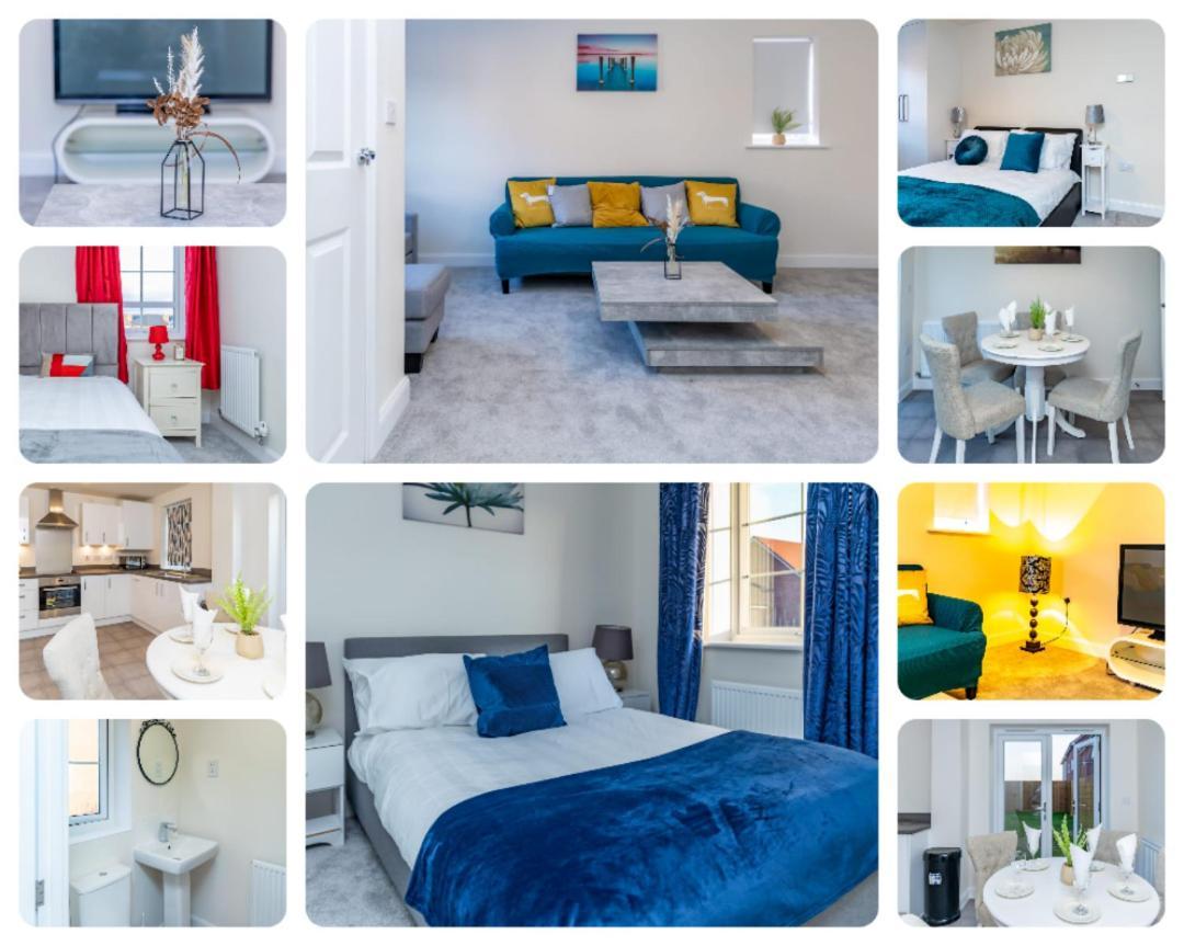 Stunning 3-Bed Risa House In Beeston Nottingham Villa Buitenkant foto